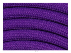 Textilní kabel fialová