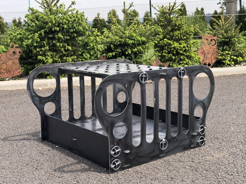 Zahradní gril jeep