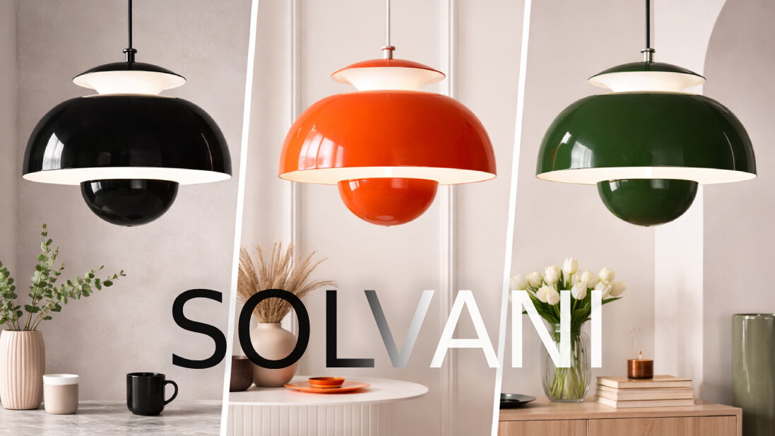 Solvani: Svítidlo, které mění atmosféru jedním pohybem