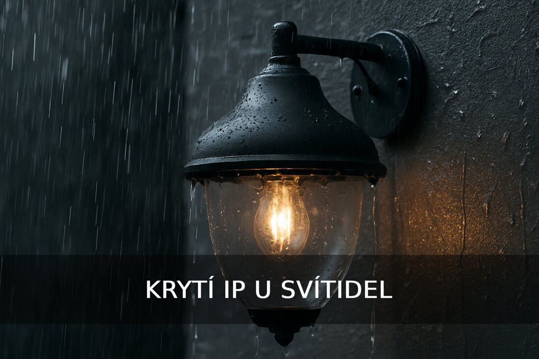 Co znamená stupeň krytí IP u svítidel?