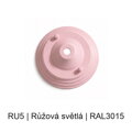Baldachýn kov k lustrům Ø 145 mm, různé barvy