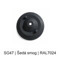 Baldachýn kov k lustrům Ø 145 mm, různé barvy