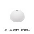 Baldachýn kov půlkulatý k lustrům Ø 80 mm, barevný