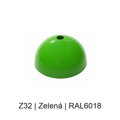 Baldachýn kov půlkulatý k lustrům Ø 80 mm, barevný