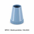 Průchodka kabelu se svorníkem kovová čepička M10x1 různé barvy