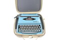 Psací stroj Consul Model 231.3 modrý REPASOVANÝ