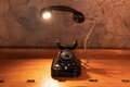 Designová lampička - Telefon