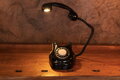 Telefon - designová lampička