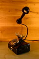 Historický telefon - lampička