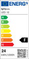 LED panel 24W - Čtvercový design, BAREVNÝ, 30cm