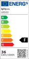 Stropní Dřevěný LED Panel Anthony - Přisazený, kulatý, 36W Ořech, 50cm 
