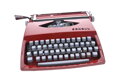 Psací stroj Consul Model 231.3 červený REPASOVANÝ