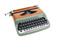 Psací stroj Consul oranžovozelinkavý 1531 REPASOVANÝ