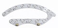 LED modul 24W (12W+12W) – tříbarevné přepínání, 246×102mm