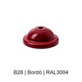 Baldachýn kov mini k lustrům Ø 70 mm, různé barvy