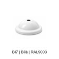 Baldachýn kov mini k lustrům Ø 70 mm, různé barvy