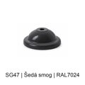 Baldachýn kov mini k lustrům Ø 70 mm, různé barvy