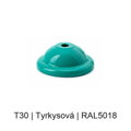 Baldachýn kov mini k lustrům Ø 70 mm, různé barvy