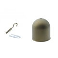 Baldachýn plast k lustrům průměr 65 mm Zlatý