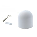 Baldachýn plast k lustrům průměr 65 mm bílý