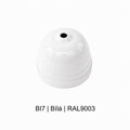 Porcelánový baldachýn se závitem Ø 65 mm – různé barvy