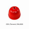 Porcelánový baldachýn se závitem Ø 65 mm – různé barvy