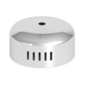 Baldachýn kovový 115 mm – chrom, stropní krytka pro lustr