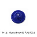 Baldachýn porcelánový glazovaný Ø 105 mm – různé barvy