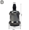 Objímka E27 s krytem - Black Pearl