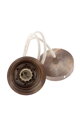 Lustr vroubek Rusty car style White Vintage