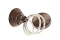 Lustr vroubek Rusty car style White Vintage