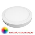 LED panel kulatý 24W, BAREVNÝ, 30cm