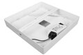 LED panel 18W - Čtvercový design, BAREVNÝ, 22cm