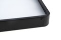 Stropní LED Panel Julia - Závěsný/Přisazený, 6500K, 72W, černý, 120x30cm