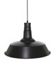 Černé industriální závěsné svítidlo 45 cm – E27
