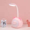 LED stolní lampa s nočním světlem - Prasátko růžové