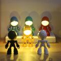 MINI lampička LED Robot - modrý