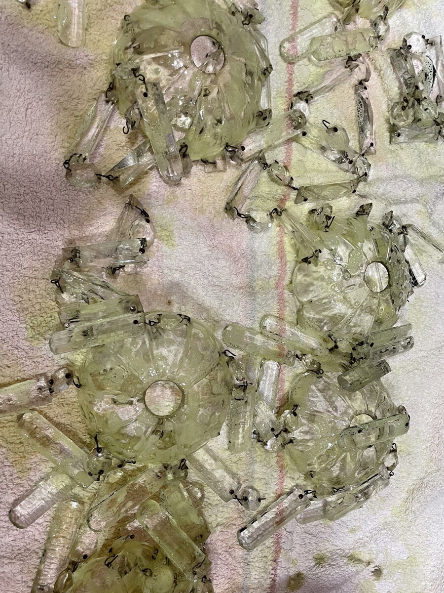 Repas křišťálového lustru