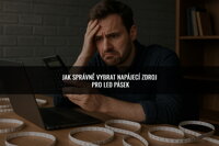 Jak správně vybrat napájecí zdroj pro LED pásek