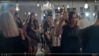 Osvětlení pro reklamu Generali Osvětlení pro reklamu Generali