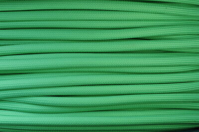 Textilní kabel Zelený Z32 opředený 2x0,75 a 3x0,75mm2