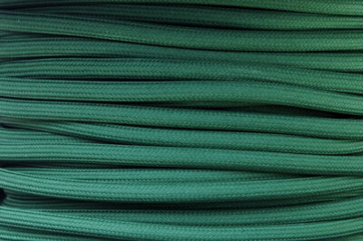 Textilní kabel Zelený Tmavý ZE1 opředený 2x0,75 a 3x0,75mm2