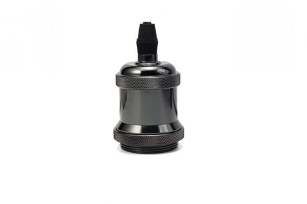 Objímka E27 s krytem - Black Pearl