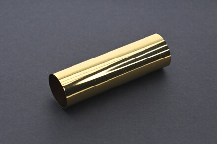 Tubus E14 – dekorativní kryt objímky, mosaz, 30 × 60 mm