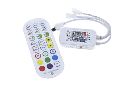 Hudební Bluetooth ovladač digitálních RGB LED