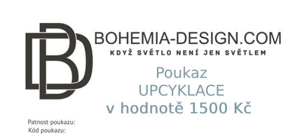 Poukaz upcykalce – 1500 Kč