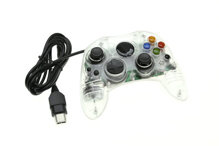 Joystick - ovladač pro Xbox, transparentní, 1,5m