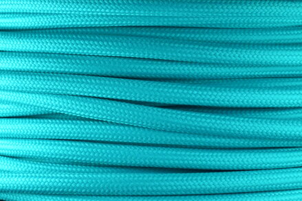 Textilní kabel Tyrkysová pastelová TR5305 opředený 2x0,75 a 3x0,75mm2