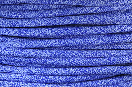 Textilní kabel Kropenatý Modro-Bílý 41 opředený 2x0,75 a 3x0,75mm2