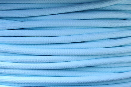 Textilní kabel Modrý Světlý M17 opředený 2x0,75 a 3x0,75mm2